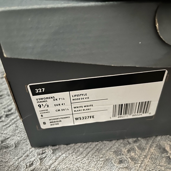 New Balance White and Black Retro Sneakers - Picture 4 of 5